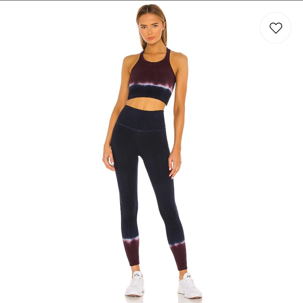 Electric & Rose Sunset Legging and Bra Set sz M